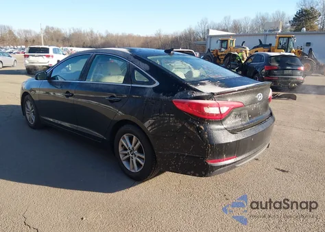 2016 Hyundai Sonata Se из США, поврежденный, VIN 5NPE24AFXGH346807